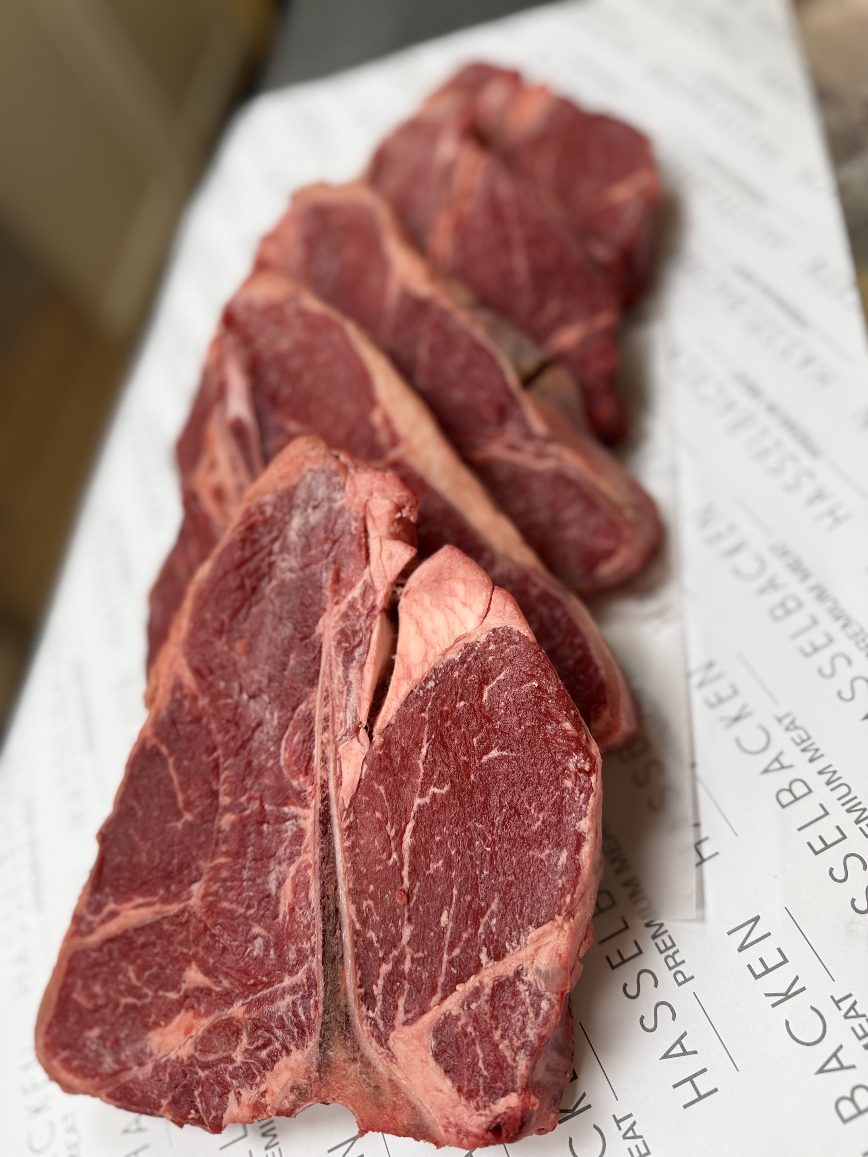 T-bone Frankrike hos Hasselbacken Kött & Chark i Stora Saluhallen, Göteborg