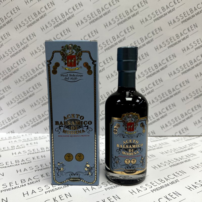 Aceto Balsamico De Modena hos Hasselbacken Kött & Chark i Stora Saluhallen, Göteborg